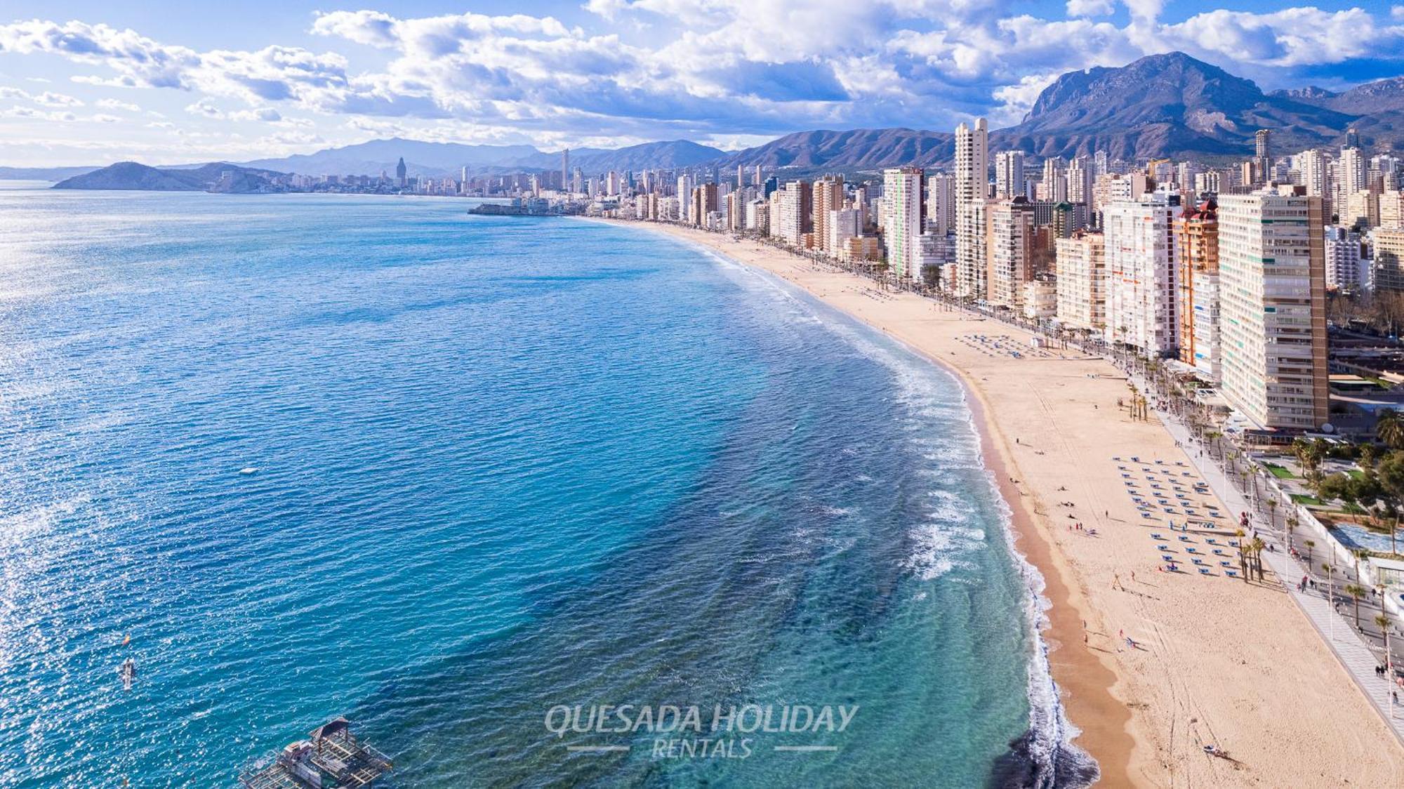 100Mts To Beach, Luxury Apartment Benidorm Encanto Eksteriør bilde