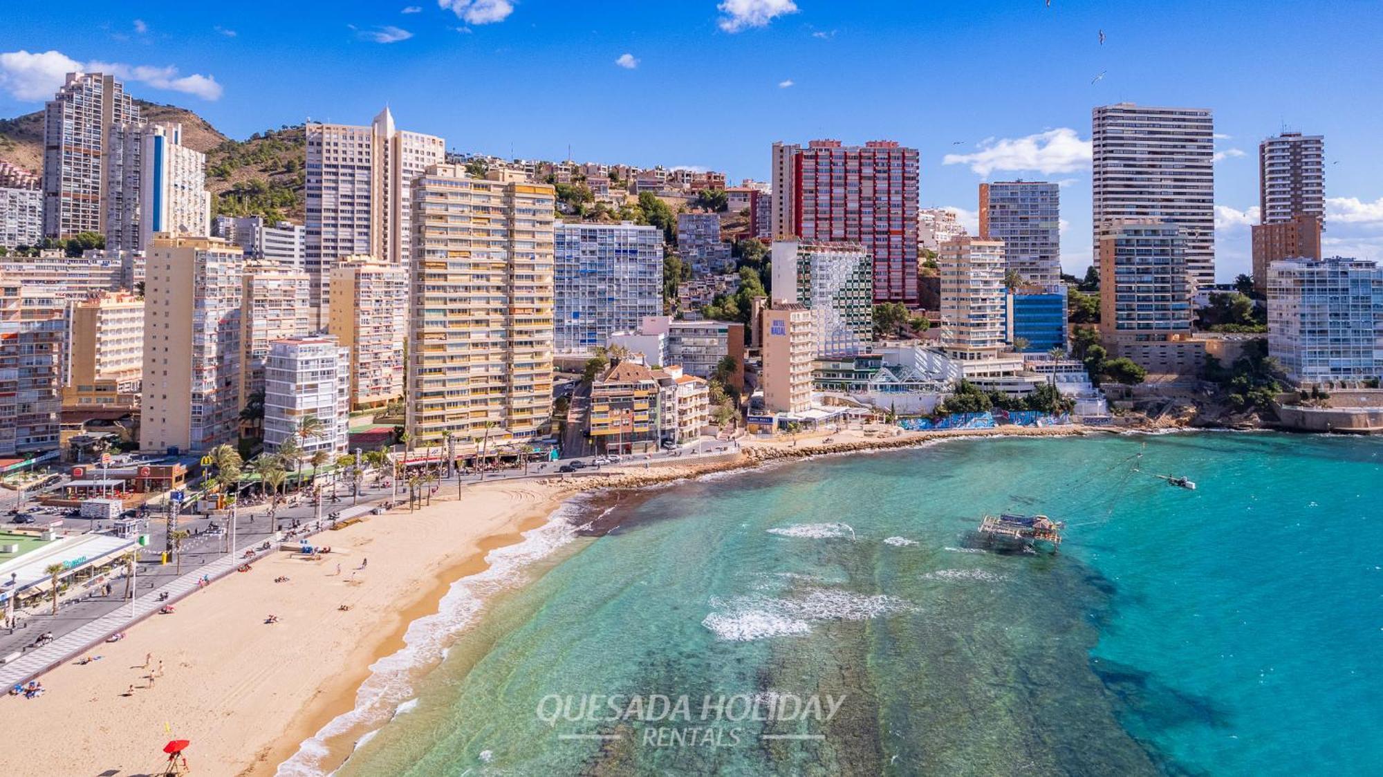 100Mts To Beach, Luxury Apartment Benidorm Encanto Eksteriør bilde