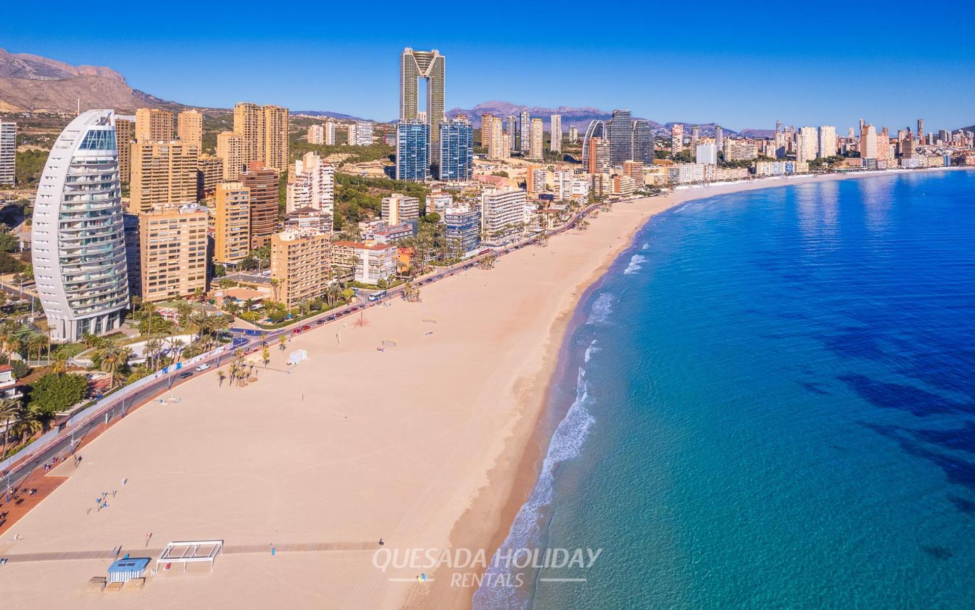 100Mts To Beach, Luxury Apartment Benidorm Encanto Eksteriør bilde