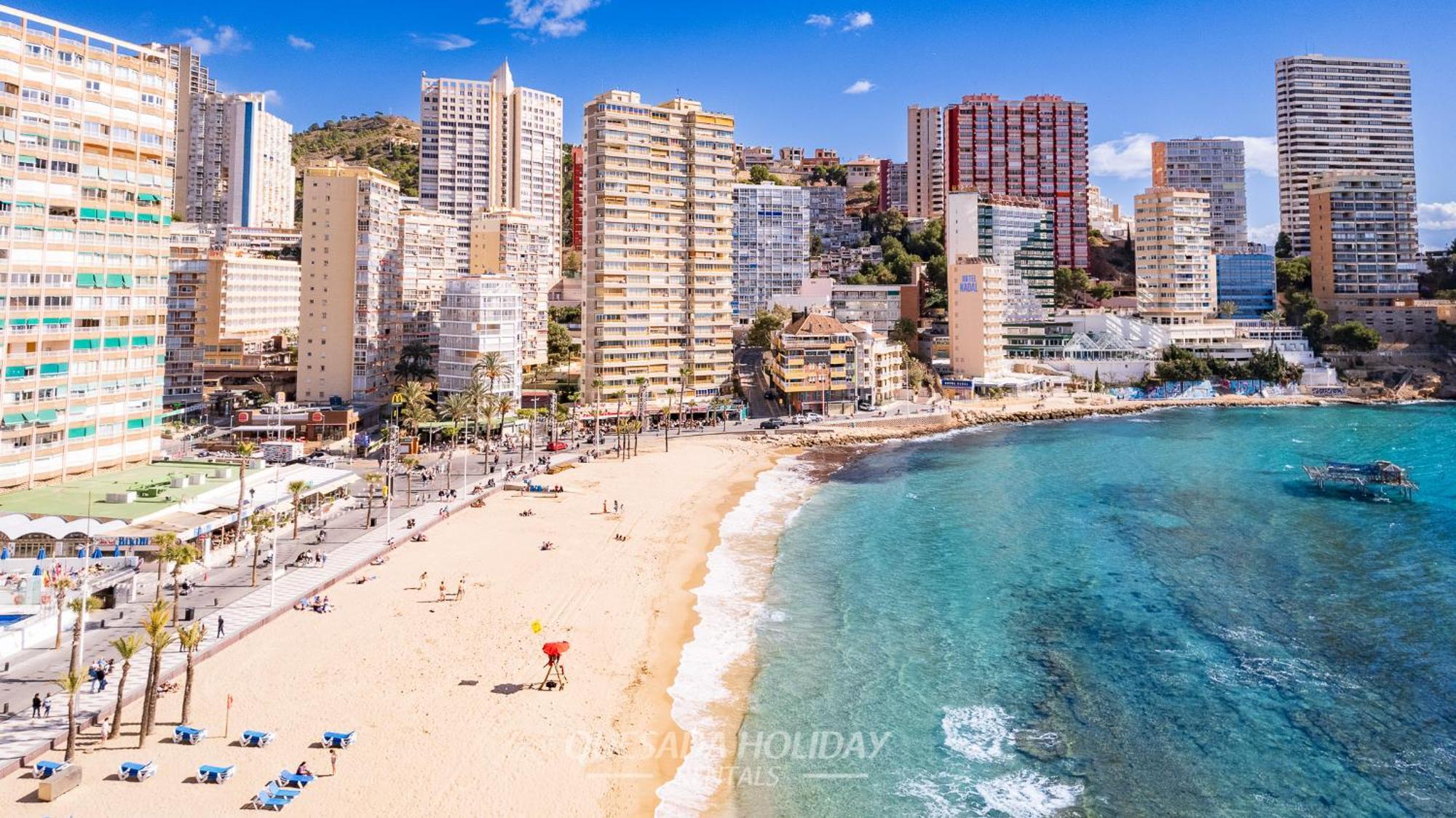 100Mts To Beach, Luxury Apartment Benidorm Encanto Eksteriør bilde