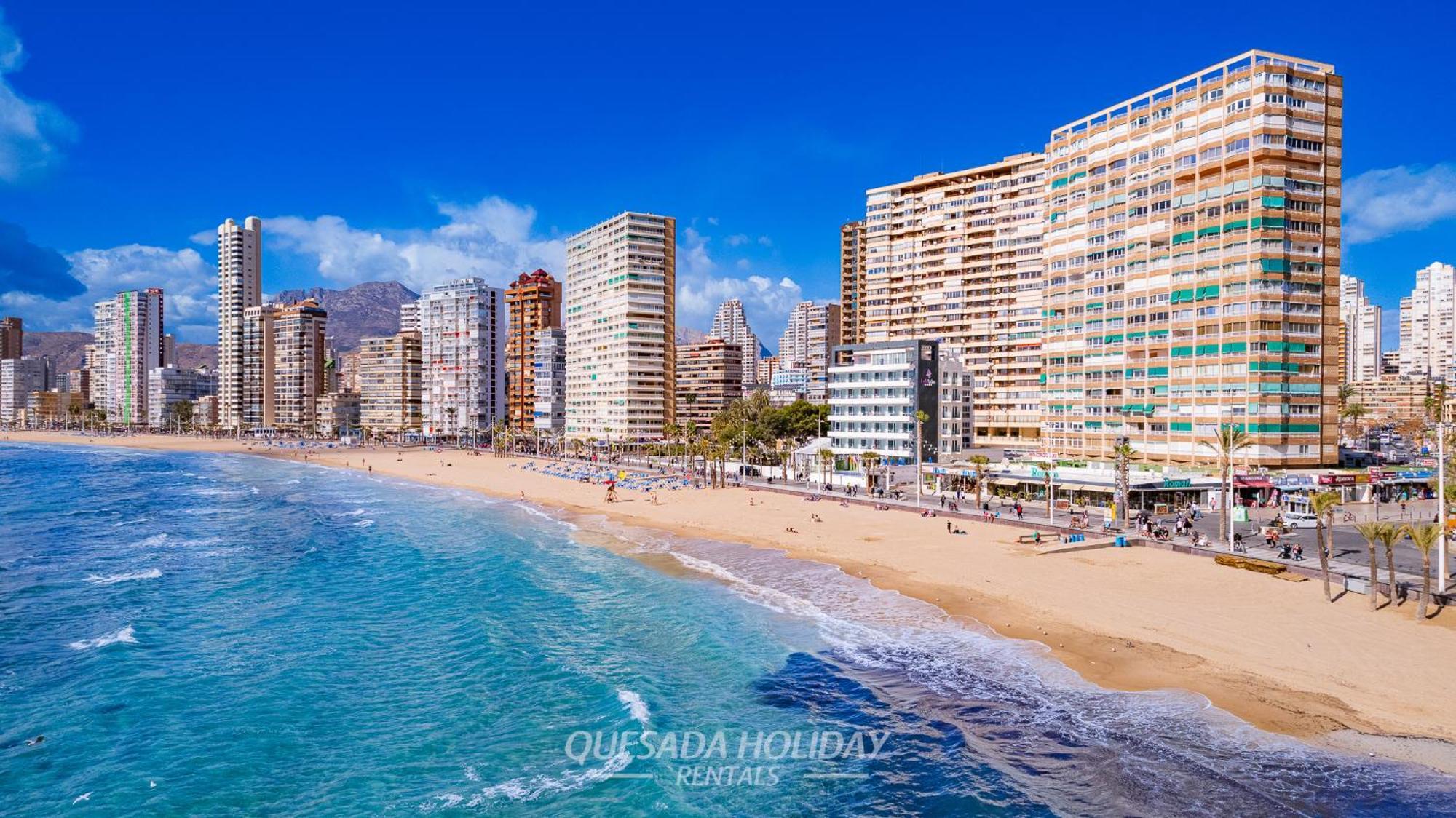 100Mts To Beach, Luxury Apartment Benidorm Encanto Eksteriør bilde