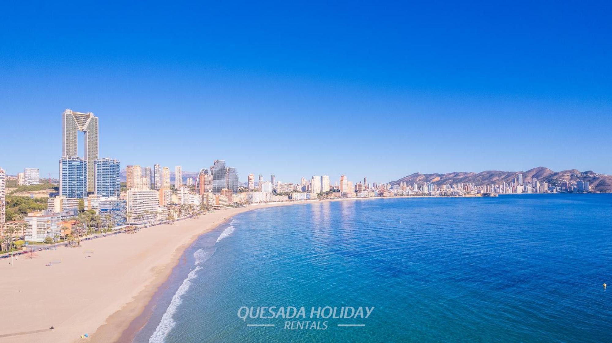 100Mts To Beach, Luxury Apartment Benidorm Encanto Eksteriør bilde