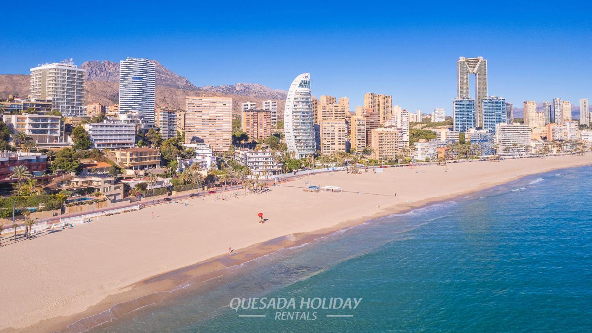 100Mts To Beach, Luxury Apartment Benidorm Encanto Eksteriør bilde