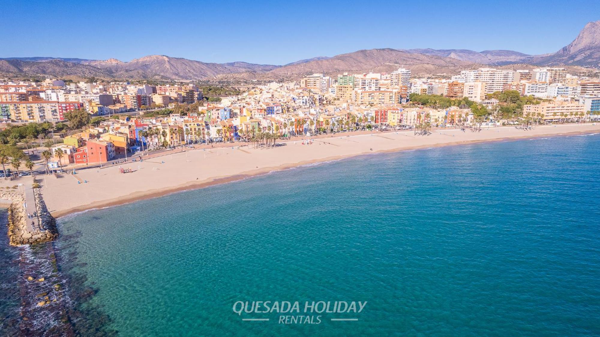 100Mts To Beach, Luxury Apartment Benidorm Encanto Eksteriør bilde
