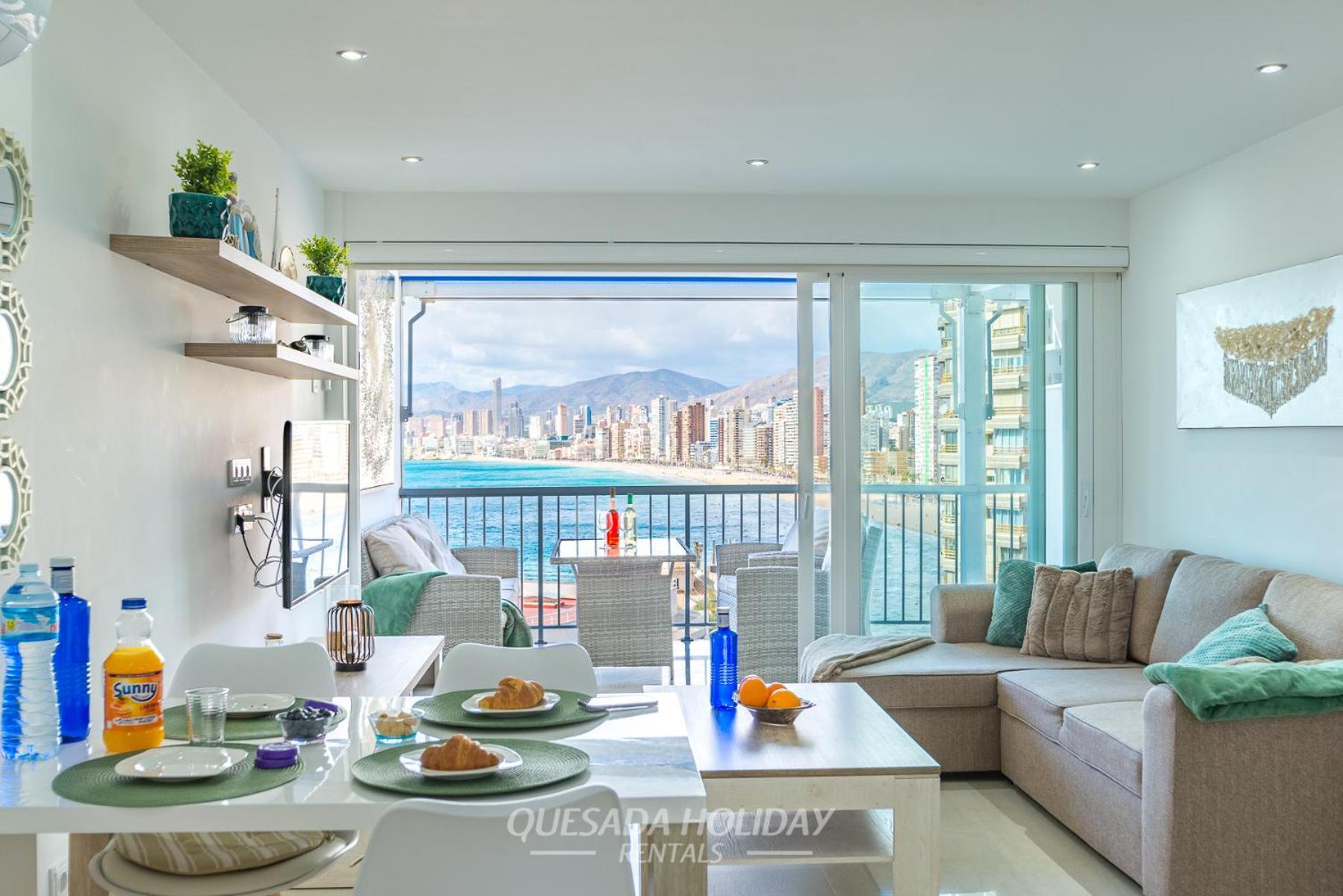 100Mts To Beach, Luxury Apartment Benidorm Encanto Eksteriør bilde