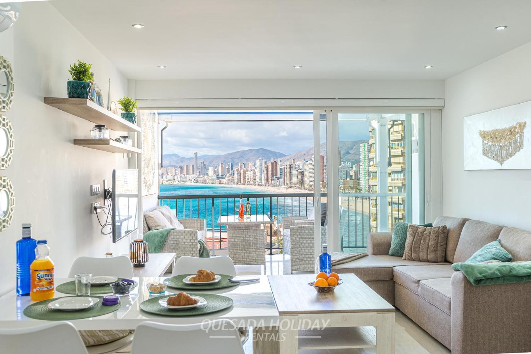 100Mts To Beach, Luxury Apartment Benidorm Encanto Eksteriør bilde
